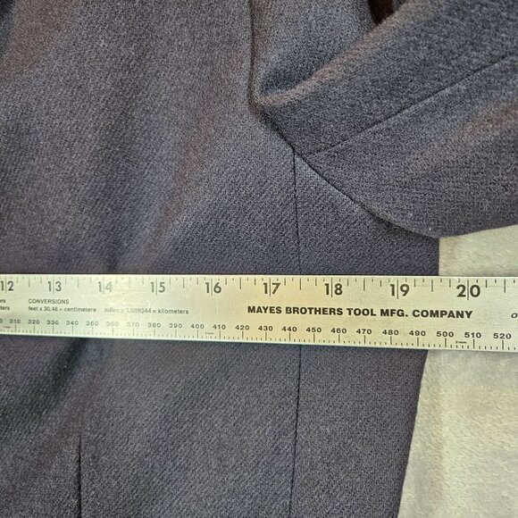 CW  Black Blazer Pant 100% Wool Suit Set Womens 12 Career Office classy classic - Picture 6 of 16